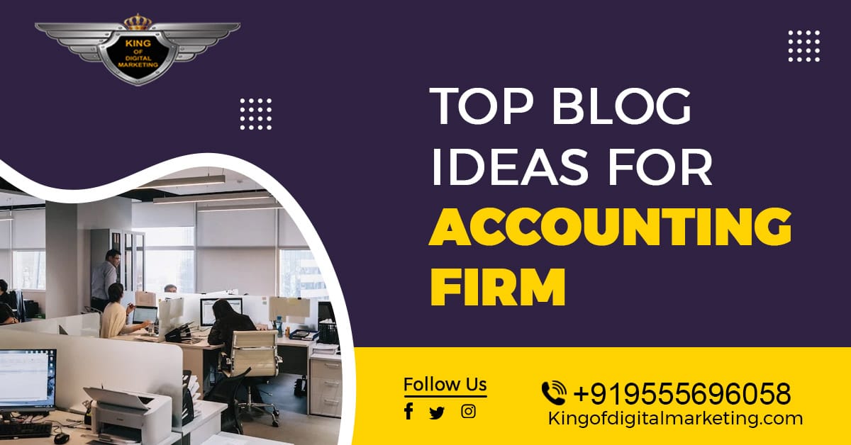 Accounting Firms Blog Topics